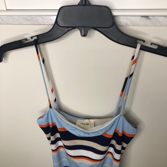 NWOT Forever 21 Striped Bodycon Dress - Picture 4 of 4